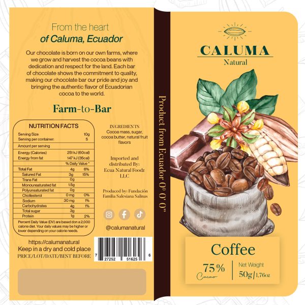 Coffee & Coffee Nibs Bars - Image 2